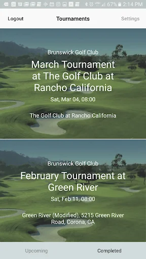 EZ Golf League डाउनलोड करें – गोल्फ लीग प्रबंधन के लिए बेहतरीन ऐप - Screenshot 1