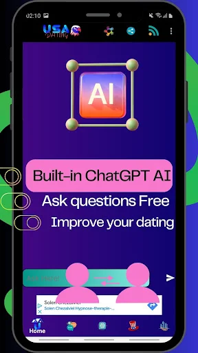 USA Dating ऐप डाउनलोड करें – अमेरिका और पेरिस में नए दोस्त बनाएं - Screenshot 11