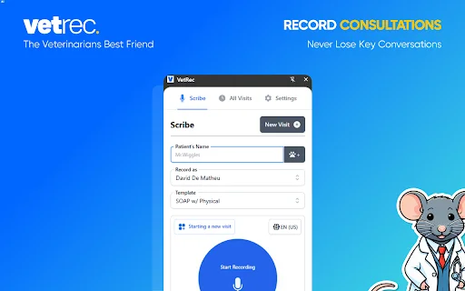 VetRec एक्सटेंशन डाउनलोड करें – पशु चिकित्सकों के लिए क्लीनिकल नोट्स - Screenshot 2