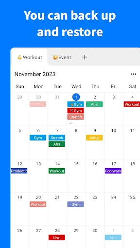 Plan Calendar डाउनलोड करें – व्यवस्थित रहें और अपना शेड्यूल प्रबंधित करें - Screenshot 15