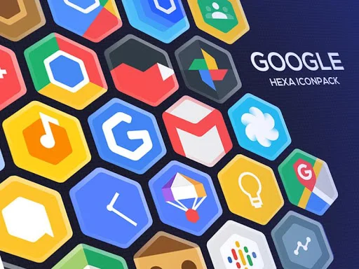 Hexa Icon Pack डाउनलोड करें – अनोखे हेक्सागोनल आइकॉन स्टाइल - Screenshot 4