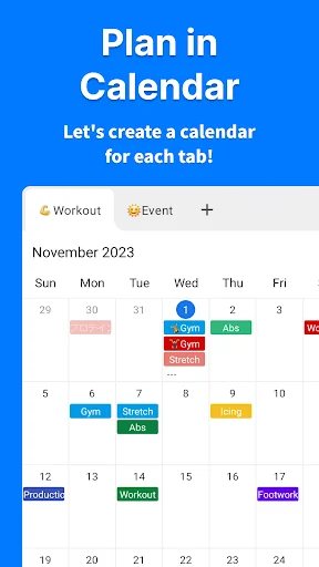 Plan Calendar डाउनलोड करें – व्यवस्थित रहें और अपना शेड्यूल प्रबंधित करें - Screenshot 17