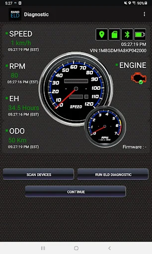 Rand ELD डाउनलोड करें – FMCSA प्रमाणित इलेक्ट्रॉनिक लॉगिंग डिवाइस - Screenshot 3