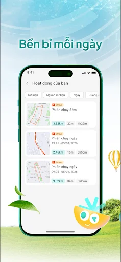BIDV Run Plus डाउनलोड करें – नवीनतम फिटनेस ट्रैकिंग ऐप - Screenshot 7