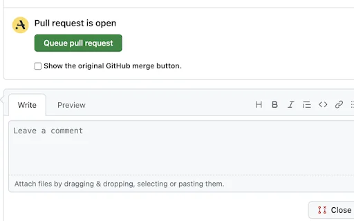 Aviator Chrome Extension डाउनलोड करें – GitHub MergeQueue के लिए - Screenshot 1