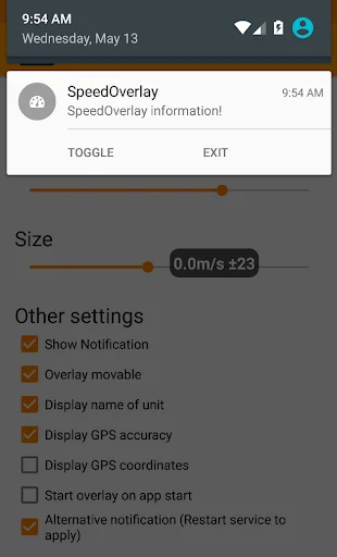 Speed Overlay डाउनलोड करें – सटीक GPS स्पीडोमीटर और नेविगेशन टूल - Screenshot 9