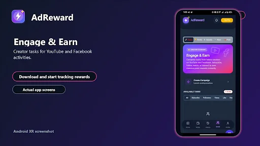 AdReward: Earn & Grow डाउनलोड करें – विज्ञापन देखकर पैसे कमाएं - Screenshot 38