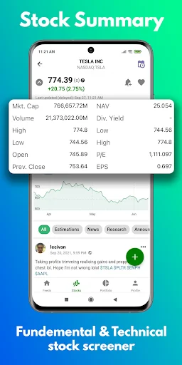 InvestingNote डाउनलोड करें – शेयर, क्रिप्टो और स्टॉक मार्केट अपडेट्स - Screenshot 4