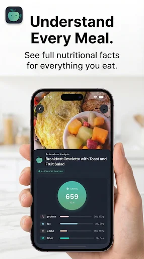 Dietor – AI Calorie Counter डाउनलोड करें – अपनी डाइट और कैलोरी ट्रैक करें - Screenshot 5