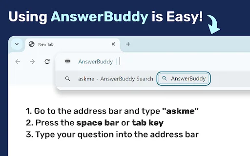 AnswerBuddy डाउनलोड करें – AI के साथ तुरंत सर्च करें - Screenshot 1