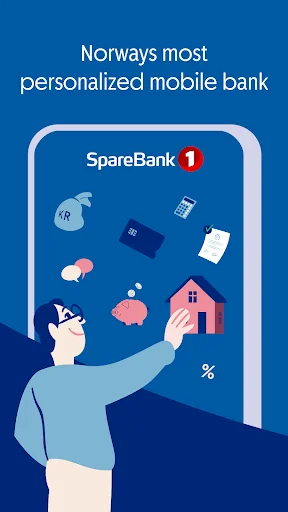 SpareBank 1 Mobile Banking डाउनलोड करें – सुरक्षित और तेज़ बैंकिंग - Screenshot 1