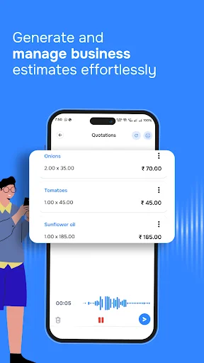 Pilloo AI डाउनलोड करें – छोटे व्यवसायों के लिए वॉयस-आधारित अकाउंटिंग - Screenshot 7