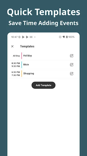 Simple Calendar डाउनलोड करें – व्यवस्थित रहें और रिमाइंडर सेट करें - Screenshot 3