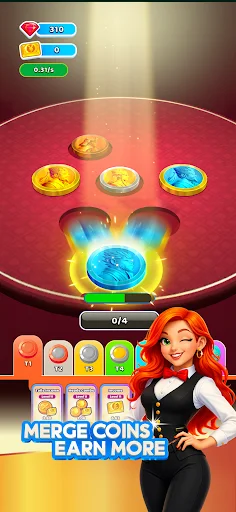 Idle Coin Flip: Clicker डाउनलोड करें – बेस्ट आइडल गेम फ्री - Screenshot 3