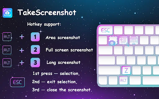 TakeScreenshot डाउनलोड करें – Chrome के लिए सबसे अच्छा स्क्रीनशॉट टूल - Screenshot 3