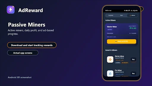 AdReward: Earn & Grow डाउनलोड करें – विज्ञापन देखकर पैसे कमाएं - Screenshot 35