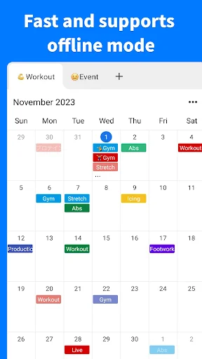 Plan Calendar डाउनलोड करें – व्यवस्थित रहें और अपना शेड्यूल प्रबंधित करें - Screenshot 5