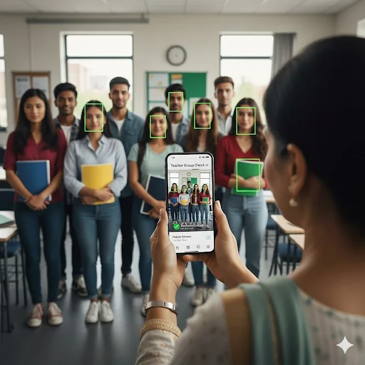 Mobile Face Attendance App डाउनलोड करें – चेहरे से उपस्थिति - Screenshot 5