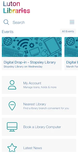 Luton Libraries ऐप डाउनलोड करें – अपनी लाइब्रेरी सेवाएँ अब मोबाइल पर - Screenshot 1