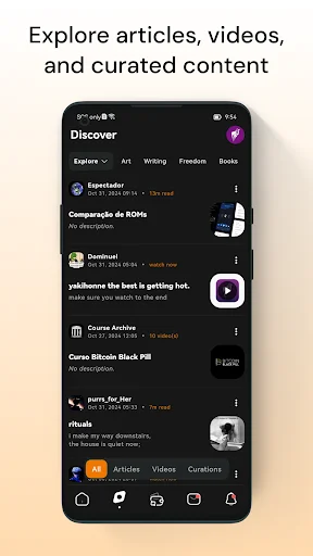 YakiHonne डाउनलोड करें – Nostr और Bitcoin के लिए विकेंद्रीकृत सोशल ऐप - Screenshot 2