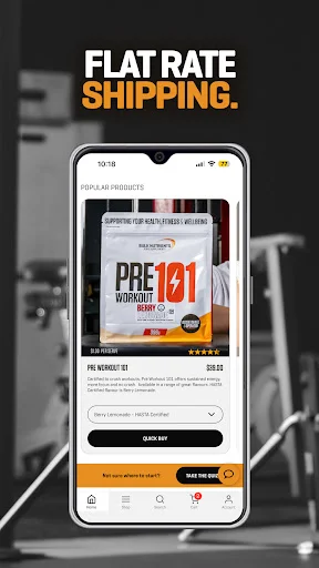 Bulk Nutrients डाउनलोड करें – सर्वश्रेष्ठ प्रोटीन और सप्लीमेंट्स ऐप - Screenshot 2