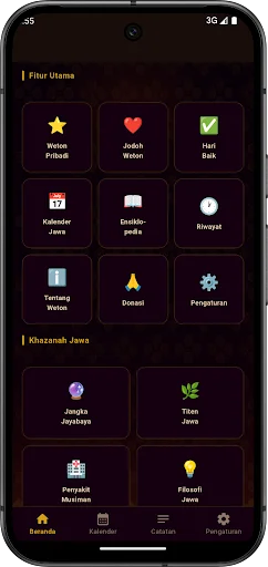 Primbon Ramalan Weton Jawa डाउनलोड करें – सटीक ज्योतिष भविष्यफल - Screenshot 1
