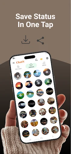Recover Deleted Messages-ChatN डाउनलोड करें – स्टेटस सेवर और रिकवरी - Screenshot 4