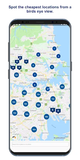 Vroom Fuel Price Compare डाउनलोड करें – QLD, NSW, WA में लाइव ईंधन की कीमतें - Screenshot 3