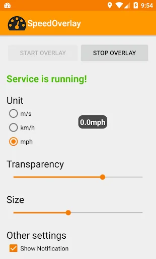 Speed Overlay डाउनलोड करें – सटीक GPS स्पीडोमीटर और नेविगेशन टूल - Screenshot 7