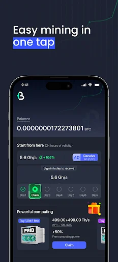 Tapmining: Miner Tool डाउनलोड करें – आसान क्लाउड माइनिंग ऐप - Screenshot 12