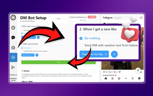 IG DM Bot डाउनलोड करें – Instagram पर बल्क मैसेज भेजें - Screenshot 4