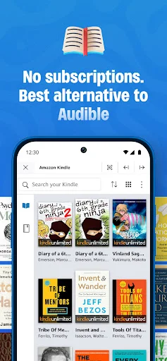 AudioBooks Unlimited to Kindle डाउनलोड करें – बेस्ट ऑडियोबुक विकल्प - Screenshot 3