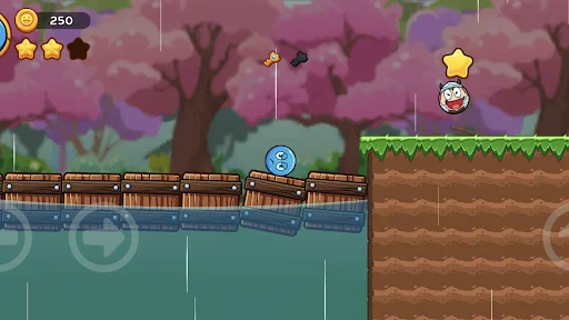 Ball Hero: Red Bounce & Roll डाउनलोड करें – मजेदार पहेली गेम - Screenshot 1