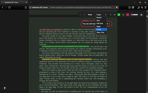 Eclipse PDF डाउनलोड करें – PDF के लिए बेस्ट डार्क मोड रीडर - Screenshot 3
