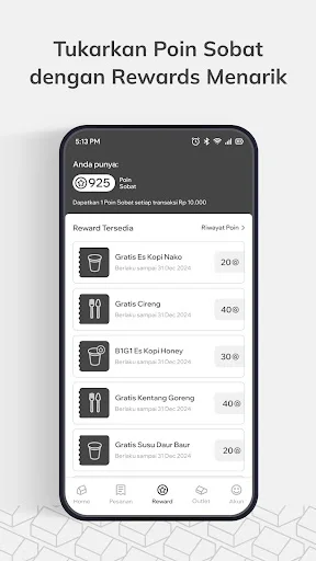 Kopi Nako ऐप डाउनलोड करें – अपनी पसंदीदा कॉफी का ऑर्डर दें - Screenshot 3