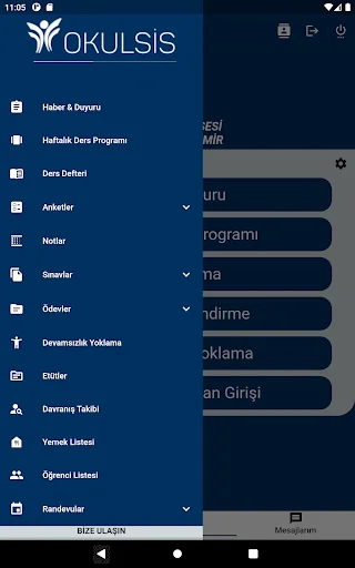 Okulsis Mobil डाउनलोड करें – शिक्षा और उपस्थिति ट्रैकिंग ऐप - Screenshot 10