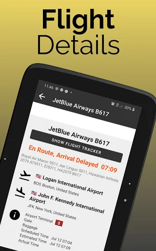 Bristol Airport Flight Info डाउनलोड करें – लाइव फ्लाइट स्टेटस अपडेट - Screenshot 17