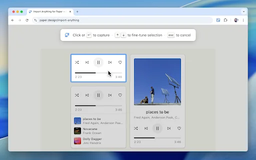 Paper Snapshot डाउनलोड करें – वेब डिज़ाइन के लिए बेहतरीन टूल - Screenshot 1