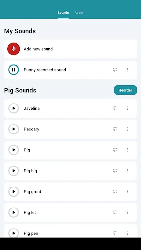 Pig Sounds डाउनलोड करें – सर्वश्रेष्ठ सुअर ध्वनि प्रभाव और मनोरंजन - Screenshot 7