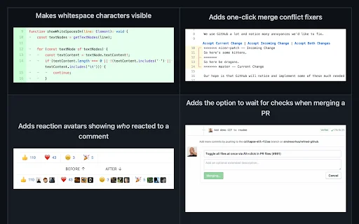 Refined GitHub डाउनलोड करें – GitHub अनुभव को बेहतर बनाएं - Screenshot 2