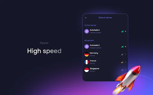 Pipster VPN डाउनलोड करें – तेज़ और सुरक्षित प्रॉक्सी एक्सटेंशन - Screenshot 3