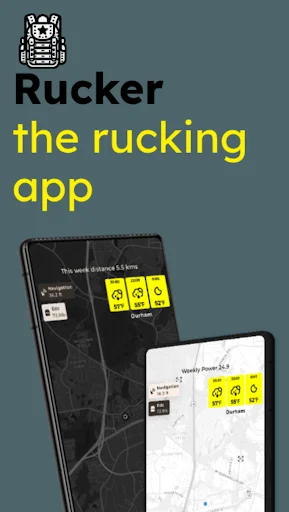 Rucker ऐप डाउनलोड करें – रकिंग और वेटेड फिटनेस के लिए बेस्ट ट्रैकर - Screenshot 1