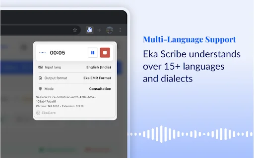 EkaScribe डाउनलोड करें – डॉक्टरों के लिए AI मेडिकल स्क्राइब - Screenshot 4