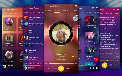 Music Player – MP3 Player डाउनलोड करें – उच्च गुणवत्ता और EQ - Screenshot 20