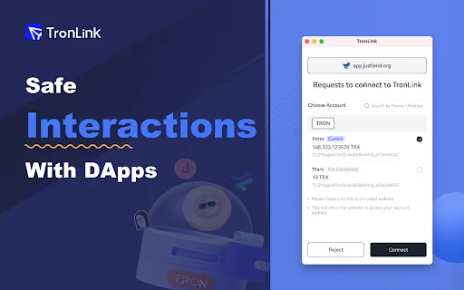TronLink Chrome Extension डाउनलोड करें – सबसे सुरक्षित TRON वॉलेट - Screenshot 2