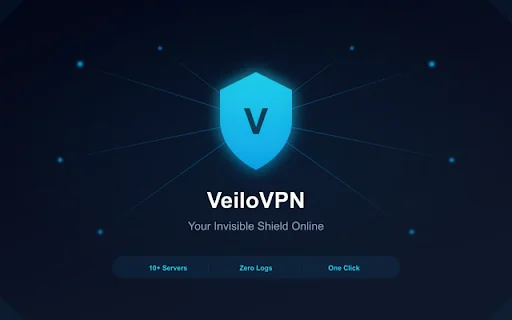 VeiloVPN डाउनलोड करें – Chrome के लिए तेज़ और सुरक्षित VPN - Screenshot 1