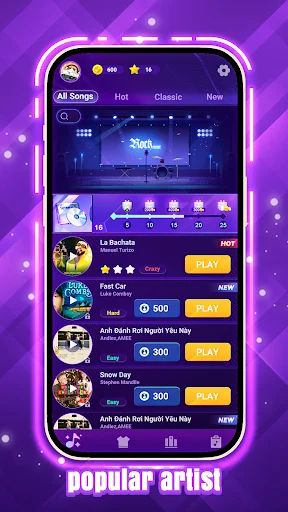 Beat Tiles 2: Piano Master डाउनलोड करें – मजेदार पियानो गेम - Screenshot 1
