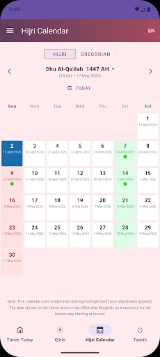 Barelvi Prayer Times डाउनलोड करें – सटीक नमाज़ और इस्लामी समय - Screenshot 6