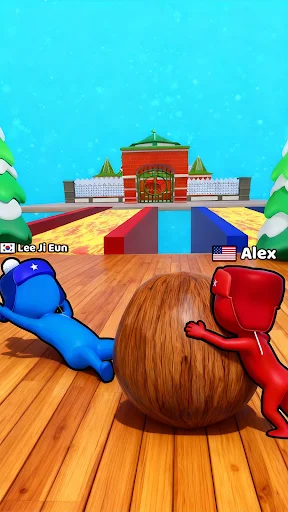 Snow Race 3D डाउनलोड करें – मजेदार स्नोबॉल रेसिंग गेम का आनंद लें - Screenshot 19