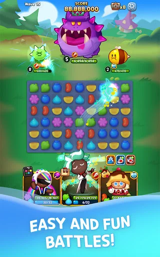 Cookie Run: Puzzle World डाउनलोड करें – मजेदार पहेली गेम - Screenshot 2